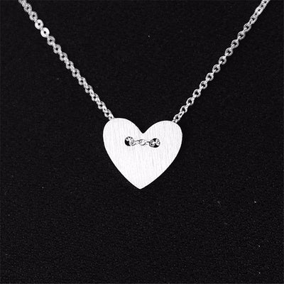Collar Corto Corazón de Melocotón - Diseño Dulce y Encantador - Image 2
