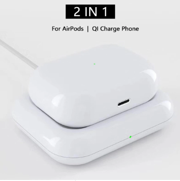 Cargador Inalámbrico Multiperfil - Compatible con Apple y Smartphones