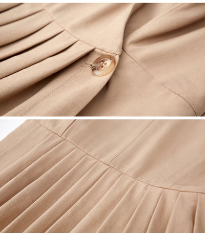Vestido Elegante Escote V con Cintura Ajustada - Image 12