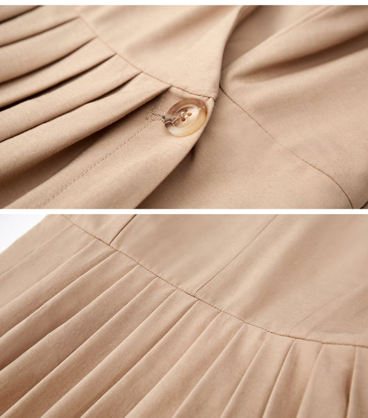 Vestido Elegante Escote V con Cintura Ajustada - Image 12