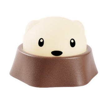 Lámpara Nocturna LED Hámster Recargable USB - Juguete Interactivo para Niños