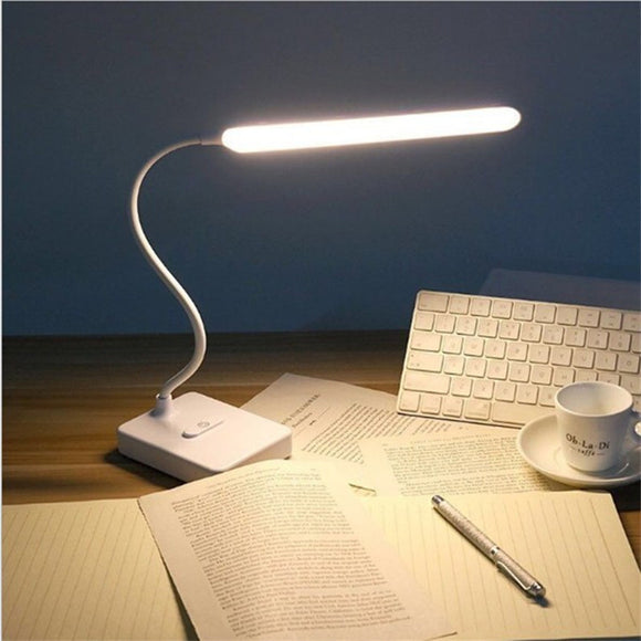 Lámpara LED de Escritorio con Batería y Protección Visual
