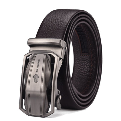 Cinturón de Cuero para Hombre con Hebilla Automática Ejecutiva - Image 10