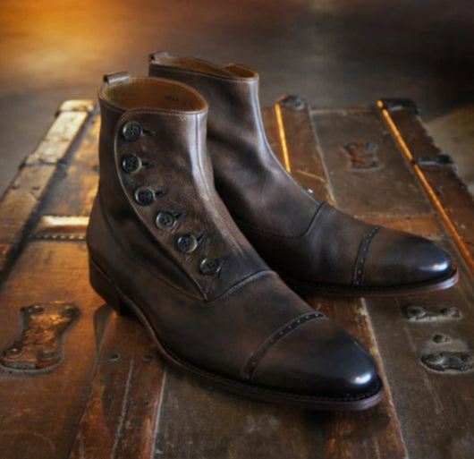 Botas de Negocios para Hombre con Tacón Bajo - Colección Otoño - Image 11