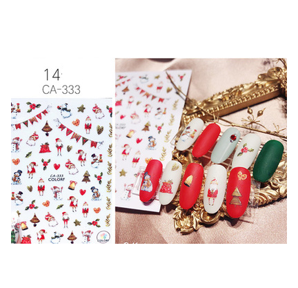 Stickers de Uñas Navideños - Image 9