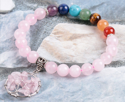Pulsera de Cristal con Cuentas Brillantes - Image 2