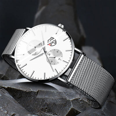 Reloj de Hombre Elegante con Malla Chapada al Vacío - Image 34