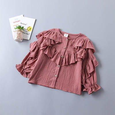 Conjunto Infantil Básico: Camisa Sólida y Jeans - Image 8