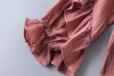 Conjunto Infantil Básico: Camisa Sólida y Jeans - Image 14