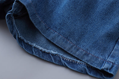 Conjunto Infantil Básico: Camisa Sólida y Jeans - Image 23
