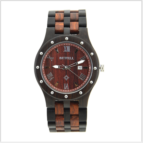 Reloj de Madera BEWELL - Elegancia Natural - Image 5