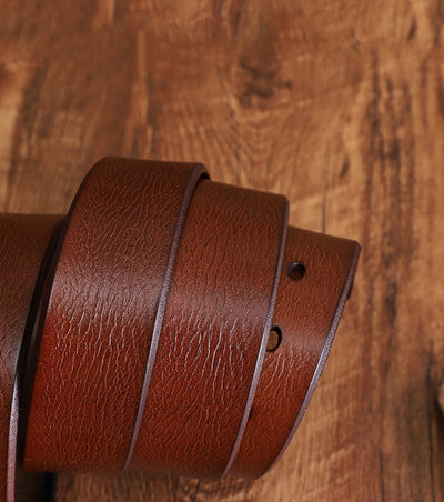 Cinturón Casual para Hombre en Cuero Genuino con Hebilla de Aleación - Image 14