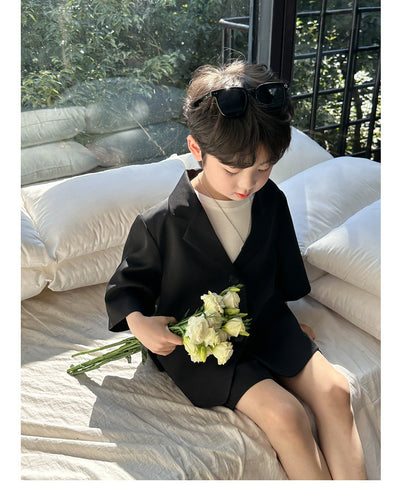 Traje Casual de Manga Corta para Niños - Image 9