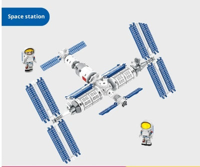 Kit de Construcción Cohete Espacial - Bloques Armables Educativos - Image 12