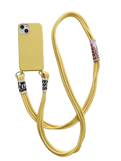 Funda de Silicona Líquida con Correa Diagonal para Celular - Image 16