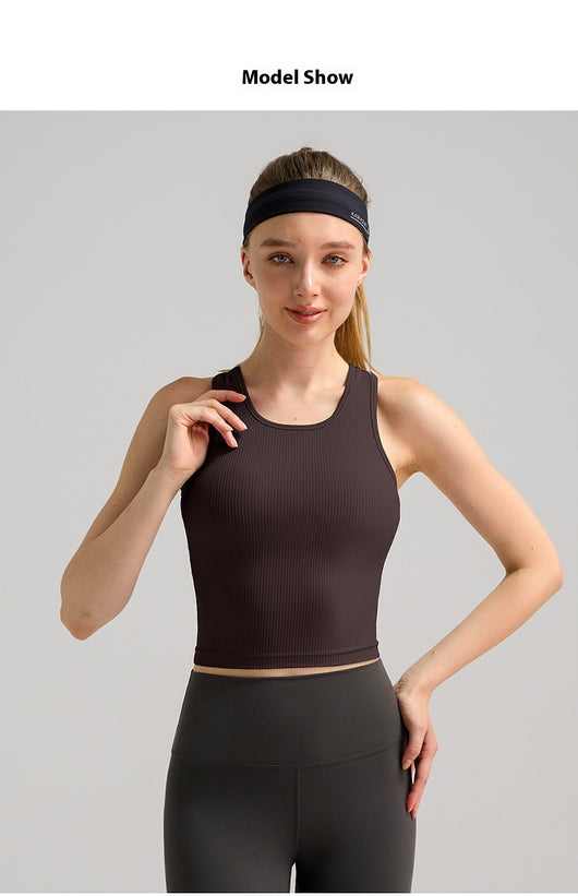 Chaleco Deportivo para Mujer con Protector de Pecho y Cintura Transpirable - Image 13