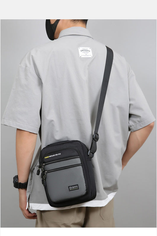 Bolsa Cruzada Multifuncional para Hombre - Ideal para Viajes y Uso Diario - Image 37