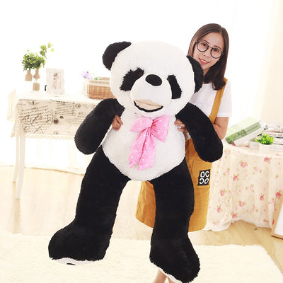 Peluche Panda Gigante con Moño - Muñeco Panda Suave y Adorable - Image 11