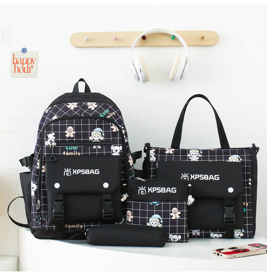 Mochila Escolar Primaria para Niñas - Set de Cuatro Piezas - Image 22