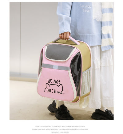 Mochila Transportadora Expandible para Gatos y Mascotas - Image 19