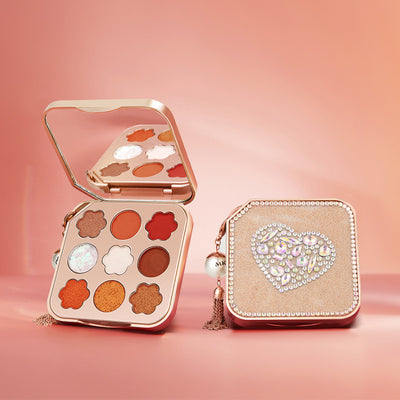 Paleta de Sombras Diamante Perlado Mate Impermeable de 9 Colores de Larga Duración - Image 5