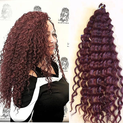 Peluca Fibra Química Ondas Profundas 20 Pulgadas - Image 3