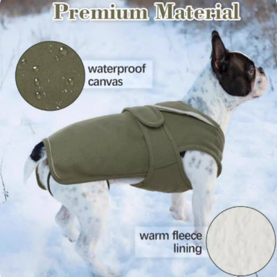 Abrigo Impermeable para Perros con Forro Polar Térmico - Image 9