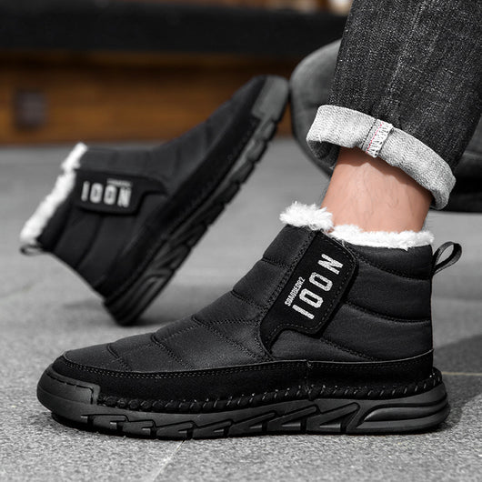 Botas de Invierno Impermeables Antideslizantes para Hombre Talla Grande - Image 7