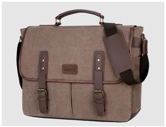 Bolsa Mensajera de Lona para Viajes - Portátil y Resistente - Image 18