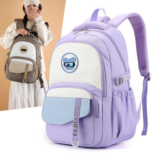 Mochila Escolar Ergonómica para Niñas - Diseño Moderno y Ligera - Image 2