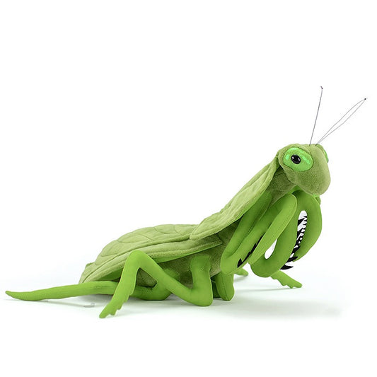 Peluche Mantis de Hoja - Colección Insectos