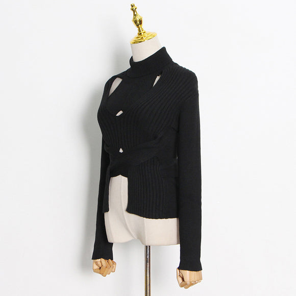 Suéter Ajustado Slim Stretch para Mujer - Diseño Moderno