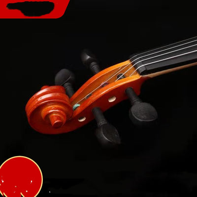 Violín Infantil de Práctica con Patrón Tigre - Estuche Triangular Incluido - Image 3