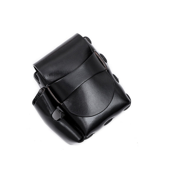 Estuche para Cigarrillos de Cuero Curtido Artesanal Estilo Retro