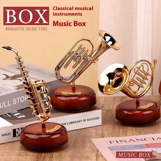 Caja de Música Giratoria con Violín - Instrumento Musical Decorativo - Image 5