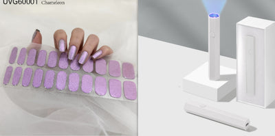 Adhesivos de Uñas Blush Semi-Curado UV Gel - Image 2