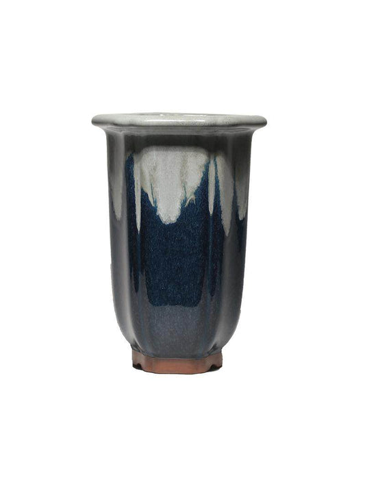 Maceta Zisha Artesanal con Esmalte Drip Signature - Image 2