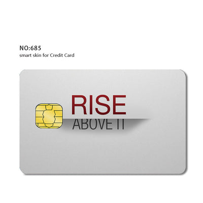 Black credit card skin with a crocodile texture and a gold EMV chip cutout, labeled "smart skin for Credit Card." - Image 5