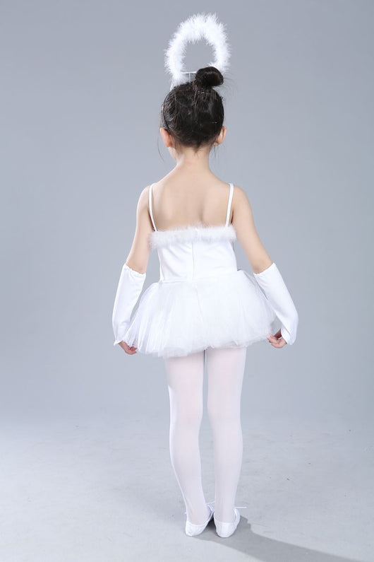 Falda Tutú Infantil con Tirantes de Gasa Elegante - Image 5
