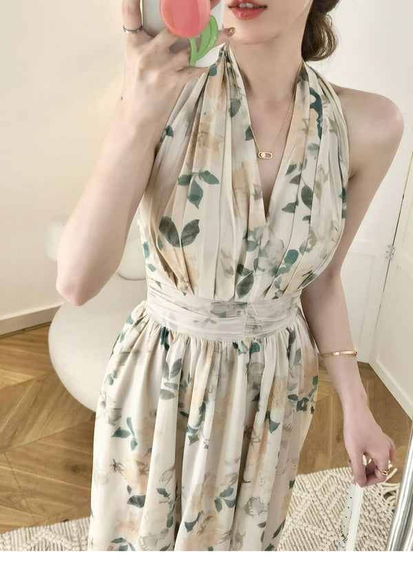 Vestido Floral Fragmentado para Niña - Estilo Celebridad - Image 5
