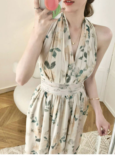 Vestido Floral Fragmentado para Niña - Estilo Celebridad - Image 5