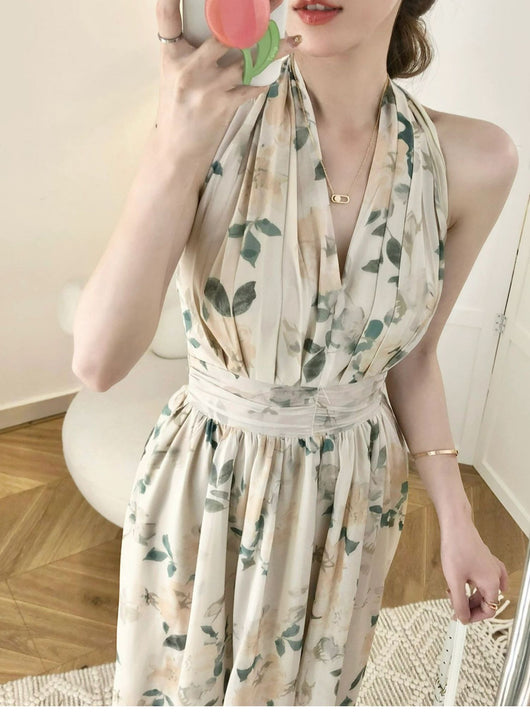 Vestido Floral Fragmentado para Niña - Estilo Celebridad - Image 5