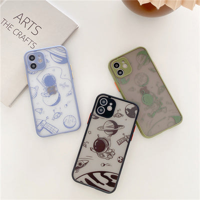 Funda para Celular Astronauta Lujo - Silicona Mate Antiimpactos - Image 8