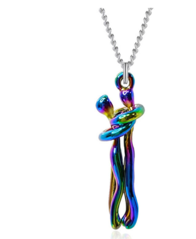 Collar Abrazo de Amor - Joyería Unisex para Parejas - Image 9