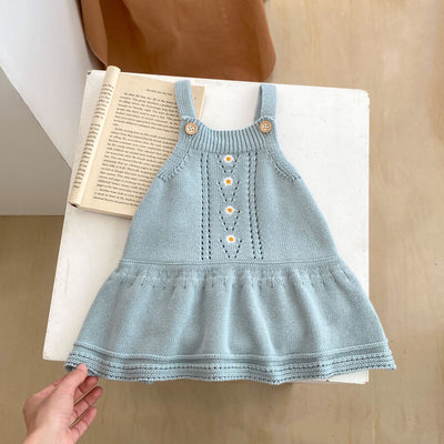 Conjunto de Abrigo Calado y Falda Tejida para Bebé - Image 23