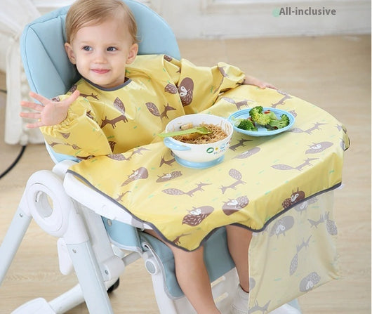 Babero Delantal Impermeable para Alimentación Infantil - Image 12