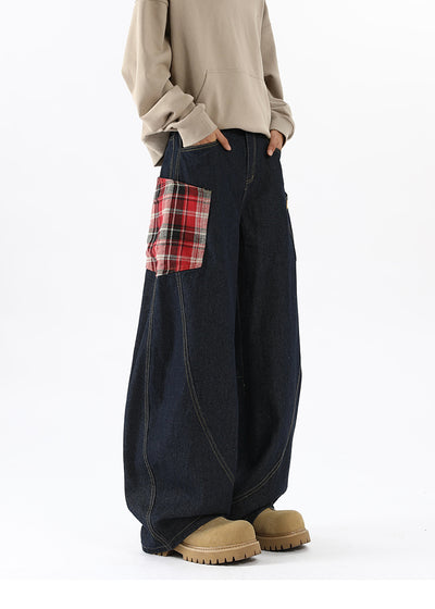 Pantalones Cargo Vaqueros con Bolsillos Grandes Diseño Retro para Hombre - Image 21