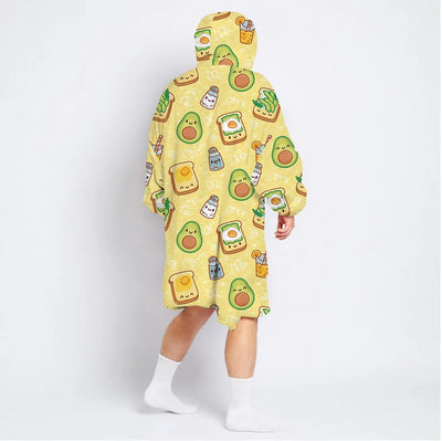 Suéter Manta Estampado Aguacate para Padres e Hijos - Image 17