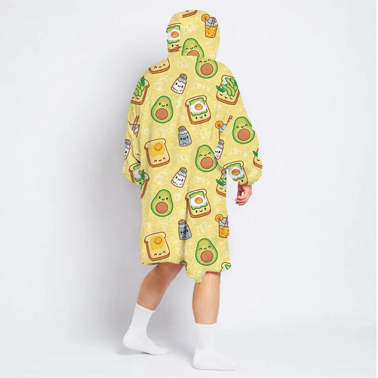Suéter Manta Estampado Aguacate para Padres e Hijos - Image 17