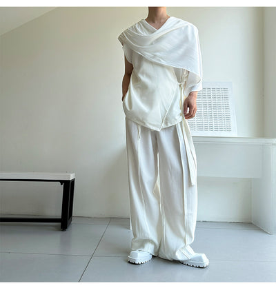 Blusa Minimalista Holgada sin Tirantes para Hombre y Mujer - Image 8